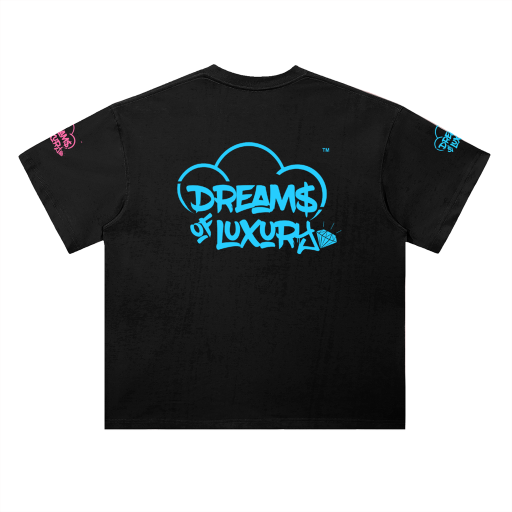 Heavyweight Drop Shoulder Cotton T-Shirt